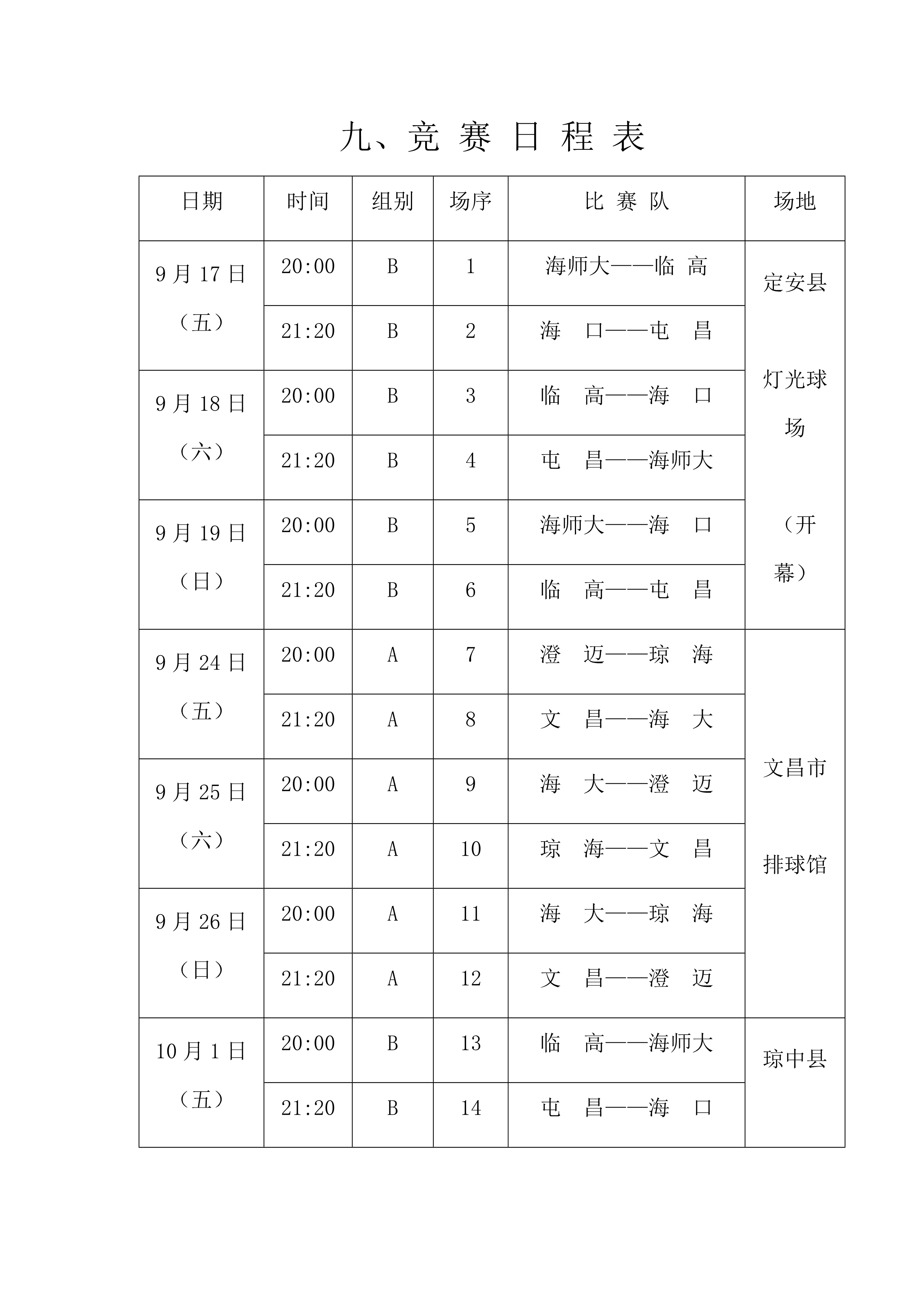 2021“力加杯”明星云集！省排球联赛赛程+球员名单公布