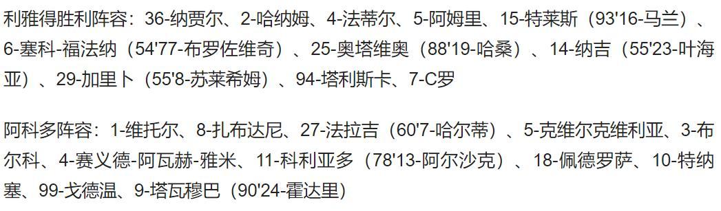 阿科多门将冲出禁区断下了利雅得球员的脚下球